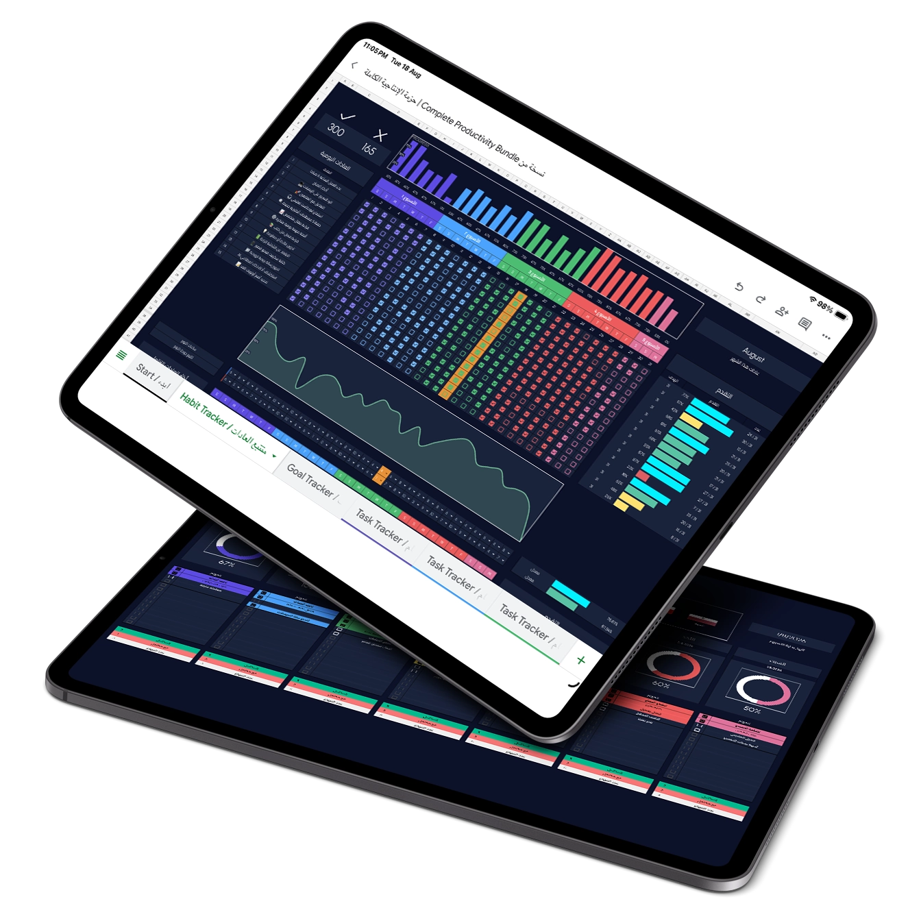 Habit Tracker Digital Bundle